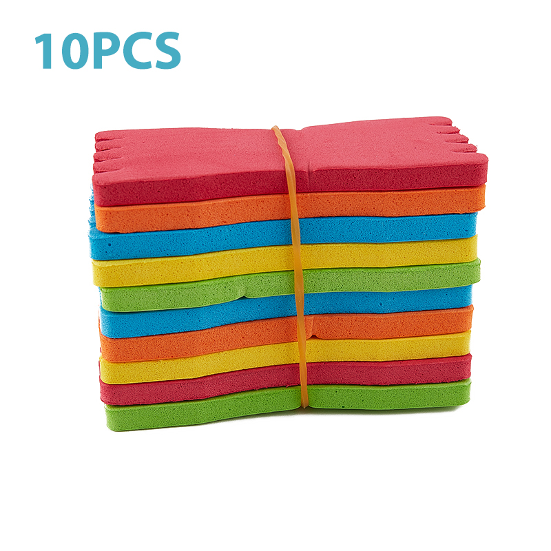 Cutting Board Foam - ババフォームフィッシュ巻き収納ボード、ラインフィッシングルアートレース、ワイヤーホルダー、10個