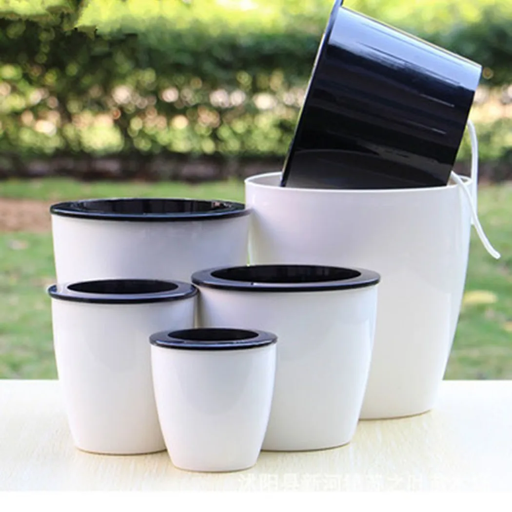 鉢植えの日曜大工の植物,花の植え付け用のプランター,テーブル - Self Watering Insert のレビューと価格