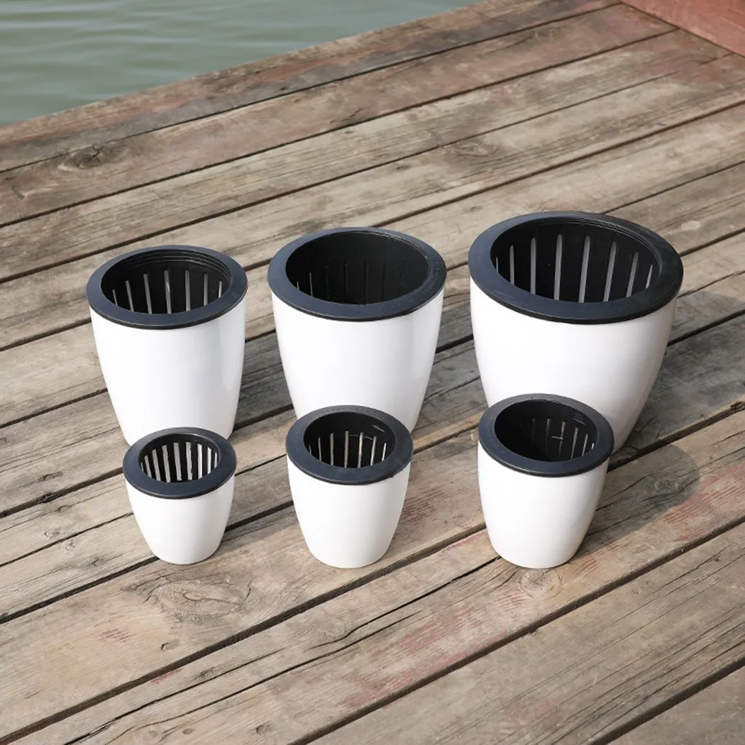 鉢植えの日曜大工の植物,花の植え付け用のプランター,テーブル - Self Watering Insert のレビューと価格