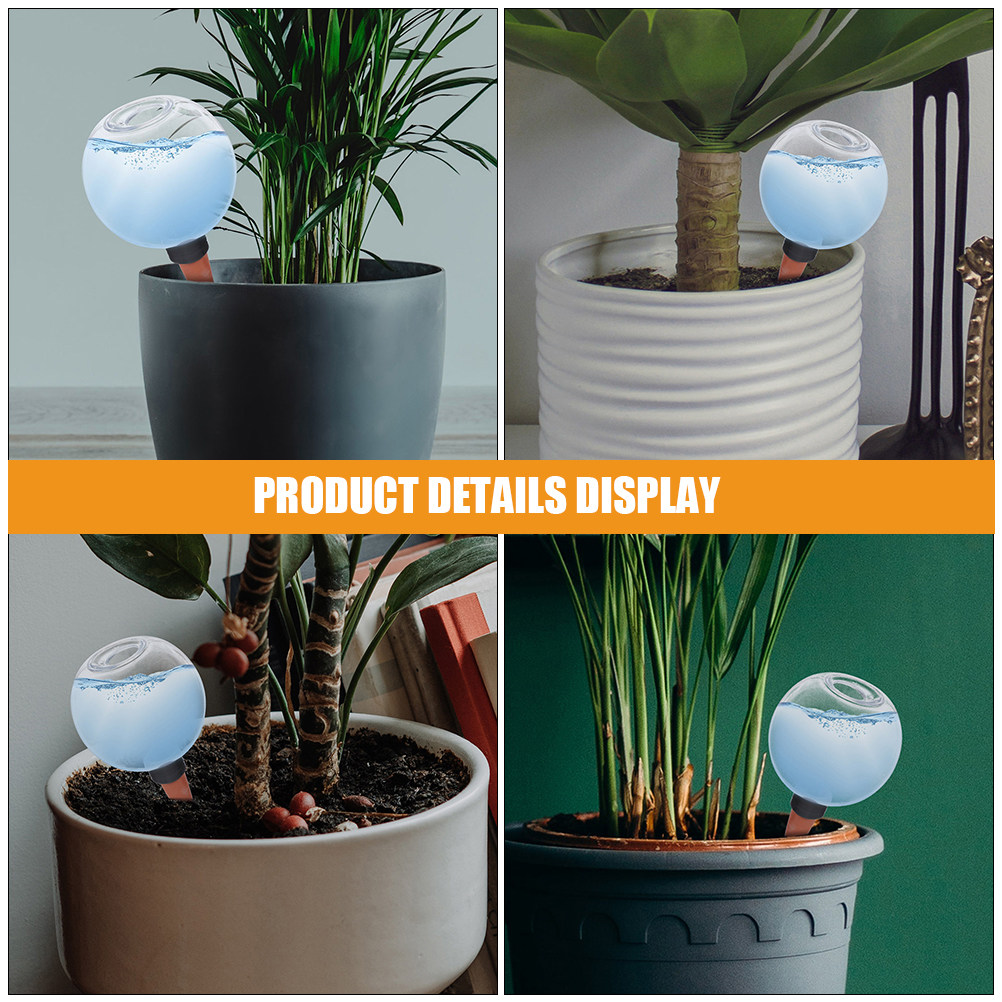 3個入り自動給水器、屋内外植物用自動散水器、自動給水プランタ - Self Watering Insert のレビューと価格