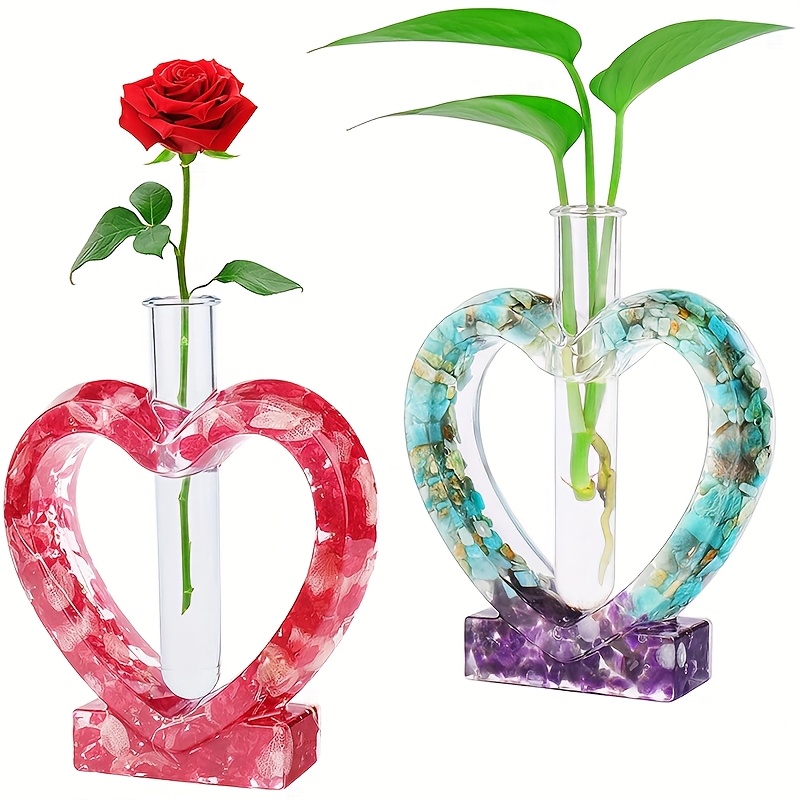 キャンドル用シリコンモールド、ハート型花瓶シリコンモールド、 - Propagation Station Vase のレビューと価格