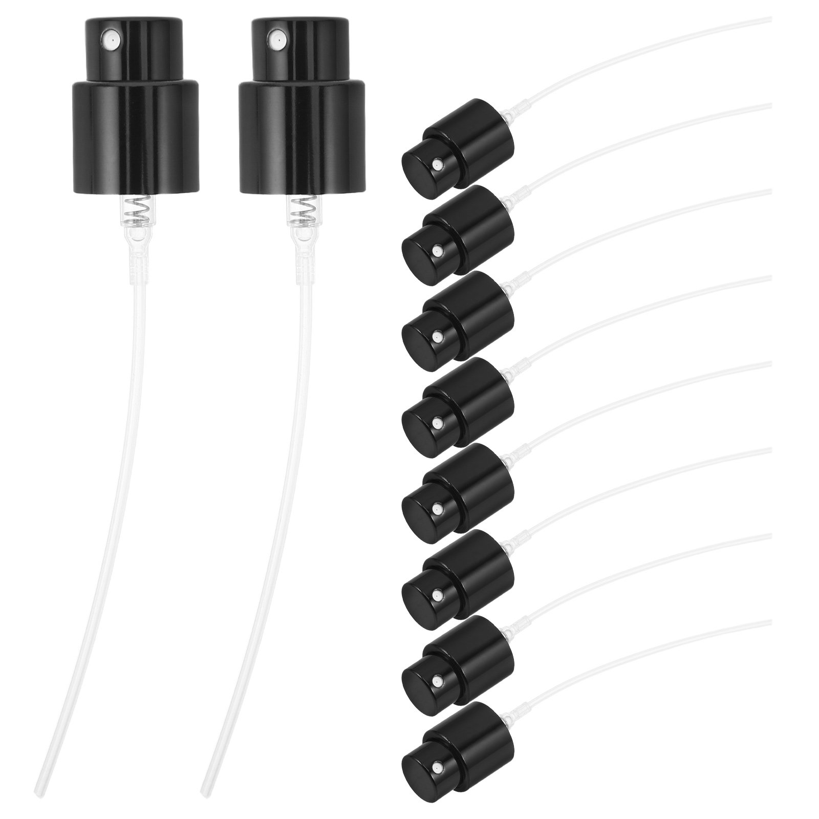 10個入り香水スプレーノズル ブラック 15mm ファインミ - Misting Bottle Fine のレビューと価格